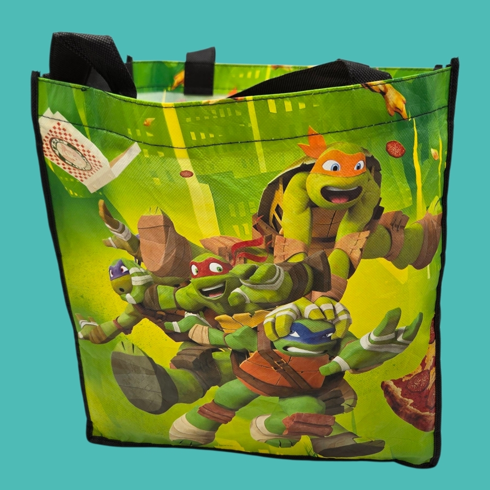 Vintage Nickelodeon Teenage Mutant Ninja Turtles Reusable Tote Bag
